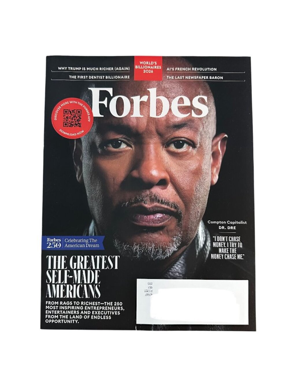Forbes Magazine April/May 2026 Greatest Self-Made Americans World's Billionaires